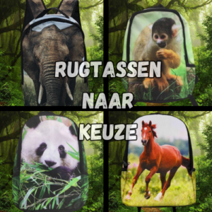 Dierenavonturen Rugzak